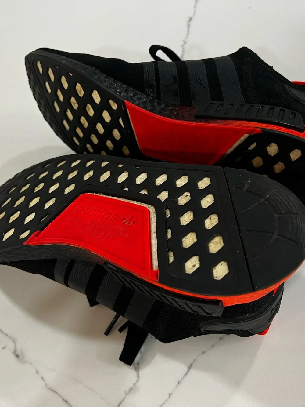 adidas Men's UltraBoost Star Wars Darth Vader’s Black & Red Sneakers Size 10.5